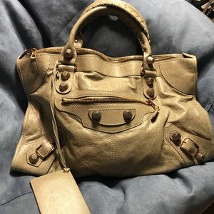 Sold. Balenciaga giant city bag